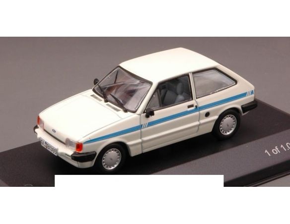 White Box 027 FORD FIESTA MKII WHITE 1/43 Modellino