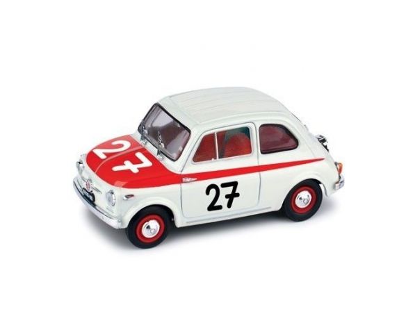 Brumm BM0362 FIAT 500 SPORT N.27 WINNER 12H HOCKENHEIM 1958  1:43 Modellino