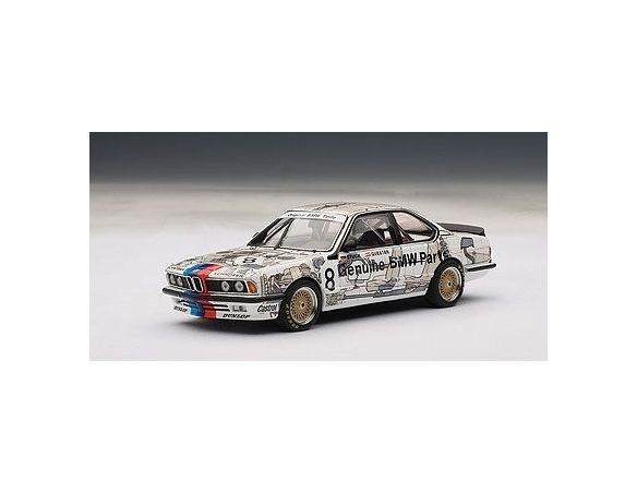 Auto Art / Gateway AA68445 BMW M 635 CSI GROUP A N.8 3rd 500 KM DONINGTON 1984 QUESTER-STUCK 1:43 Modellino