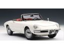Auto Art / Gateway AA70136 ALFA ROMEO 1600 DUETTO SPIDER 1966 WHITE 1:18 Modellino
