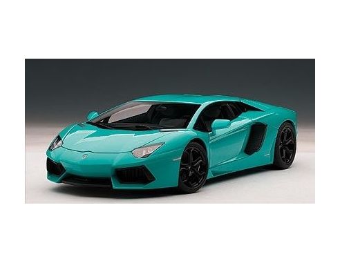 Auto Art / Gateway AA74667 LAMBORGHINI AVENTADOR LP700-4 2011 TURQUOISE 1:18 Modellino