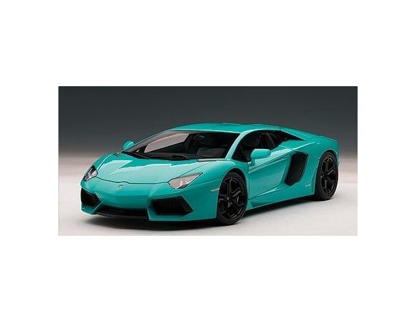 Auto Art / Gateway AA74667 LAMBORGHINI AVENTADOR LP700-4 2011 TURQUOISE 1:18 Modellino