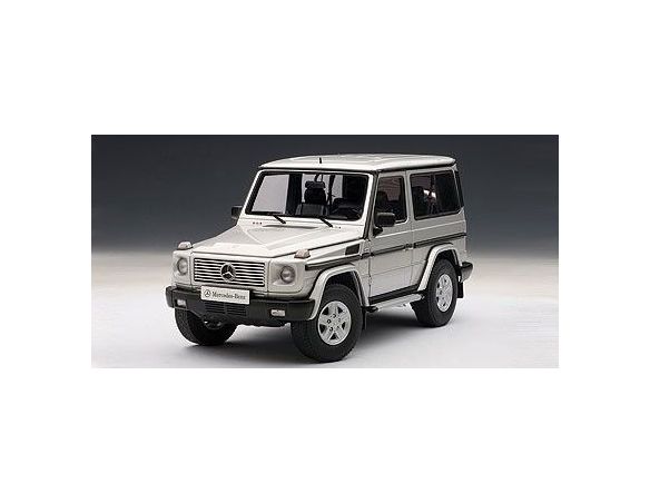 Auto Art / Gateway AA76112 MERCEDES G-CLASS 1998 SWB SILVER 1:18 Modellino