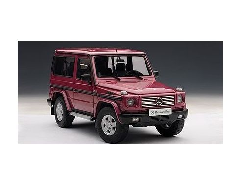 Auto Art / Gateway AA76113 MERCEDES G500 SWB 1998 PRUNE RED 1:18 Modellino