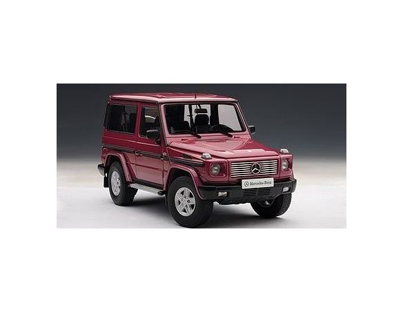 Auto Art / Gateway AA76113 MERCEDES G500 SWB 1998 PRUNE RED 1:18 Modellino