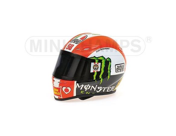 Minichamps PM328110058 CASCO M.SIMONCELLI MOTOGP 2011 1:2 Modellino