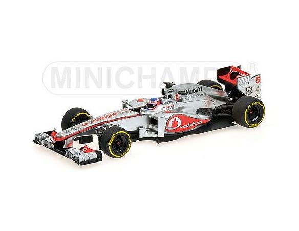 MINICHAMPS 530134375 McLAREN MERCEDES J. BUTTON SHOWCAR 2013 Modellino
