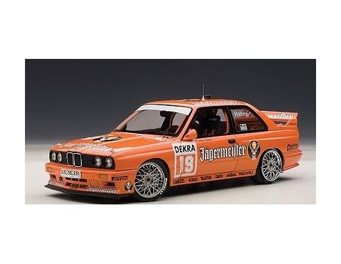 Auto Art / Gateway AA89248 BMW M3 JAGERMEISTER N.19 A.HAHNE DTM 1992 1:18 Modellino