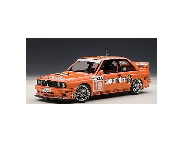 Auto Art / Gateway AA89248 BMW M3 JAGERMEISTER N.19 A.HAHNE DTM 1992 1:18 Modellino