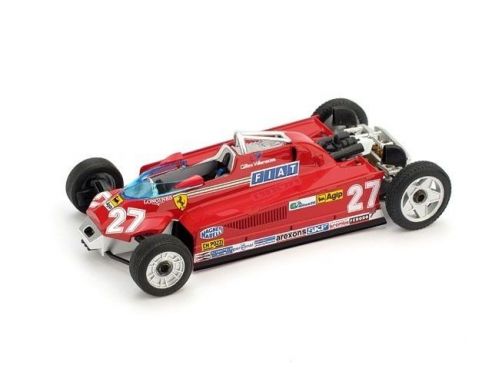Brumm R367T FERRARI 126CK GP MONACO '81 1/43 Modellino