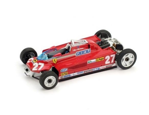 Brumm R367T FERRARI 126CK GP MONACO '81 1/43 Modellino
