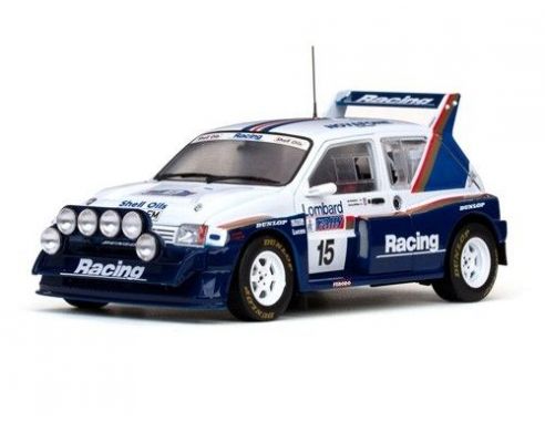 SunStar SS5531 MG METRO 6R4 N.15 8th RAC RALLY 1986 J.MCRAE-GRINDROD 1:18 Modellino