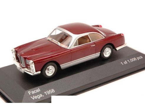 White Box WB044 FACEL VEGA 1958 BORDEAUX 1:43 Modellino