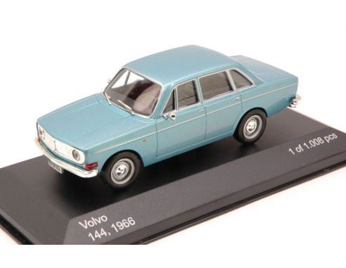 White Box WB041 VOLVO 144 1966 LIGHT METALLIC BLUE 1:43 Modellino
