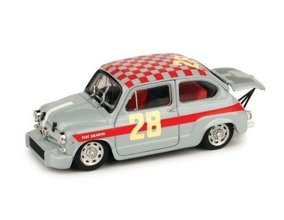 Brumm BM0369B FIAT ABARTH 1000 N.28 3rd 4H MONZA 1966 K.STEINMETZ 1:43 Modellino