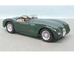 Brumm R360-01 JAGUAR TYP C STRADALE '53 GREEN 1/43 Modellino