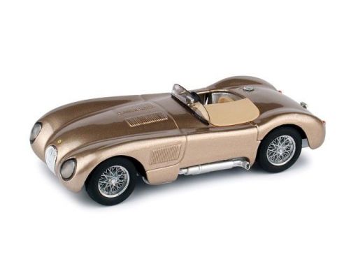 Brumm R360-03 JAGUAR TYP C STRADALE'53 BRONZE 1/43 Modellino