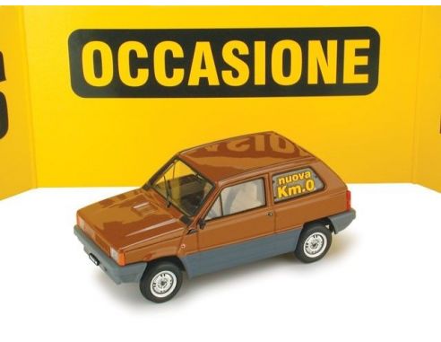 Brumm BM0387-05K0 FIAT PANDA 45 1980 MARRONE LAND KM 0 1:43 Modellino