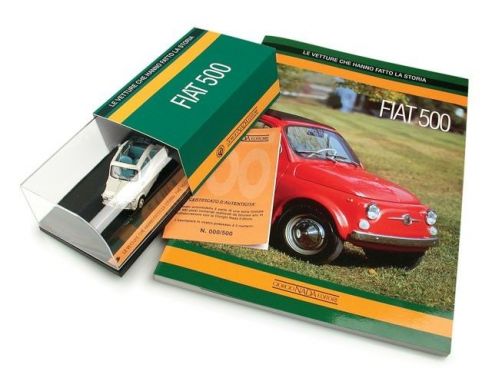 Brumm S02-08 FIAT 500 + BOOK FIAT 500 NADA 1/43 Modellino