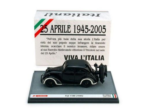 Brumm S05-10 FIAT 1100 GASSOGENO 25 APRILE 1/43 Modellino