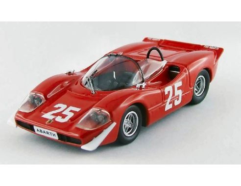 Best Model BT9495 ABARTH 2000 N.53 2nd (WINNER CL.)500 KM NURBURGRING 1969 T.HEZEMANS 1:43 Modellino