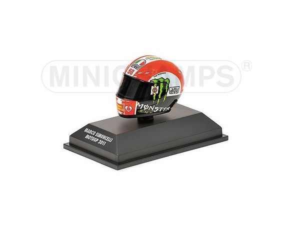 Minichamps PM398110058 CASCO M.SIMONCELLI 2011 1:8 Modellino
