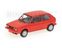 Minichamps PM400055170 VW GOLF GTI 1977 RED 1:43 Modellino
