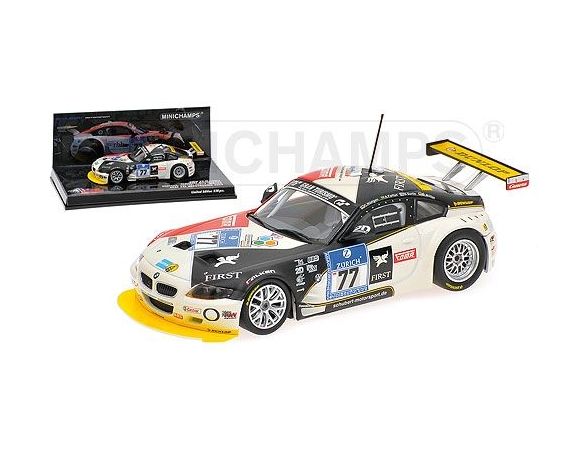 MINICHAMPS 400092777 BMW Z4 M COUPE’ MULLER SORLIE 24H NURBURGRING 2009 Modellino