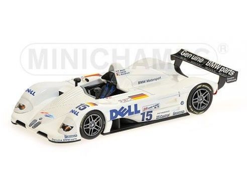 Minichamps PM430992915 BMW V12 LMR N.15 WINNER LE MANS 1999 WINKELHOCK-MARTINI-DALMAS 1:43 Modellino