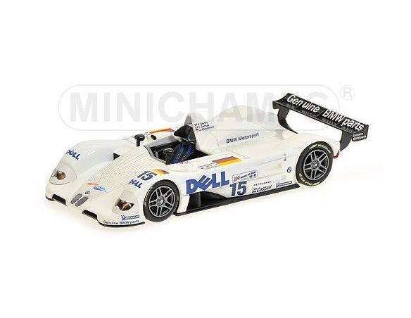 Minichamps PM430992915 BMW V12 LMR N.15 WINNER LE MANS 1999 WINKELHOCK-MARTINI-DALMAS 1:43 Modellino