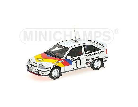 Minichamps 437894190 OPEL KADETT E GSI 16V HAIDER OPEL RALLY 1989 AUTO DA GARA SCALA 1/43