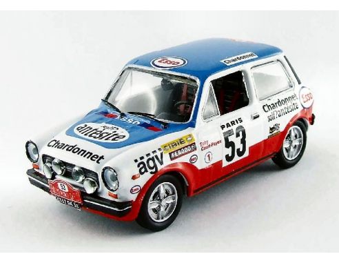 Best Model BT9504 AUTOBIANCHI A112 N.53 51th MONTE CARLO 1976 SABY-COURT PAYEN 1:43 Auto Rally
