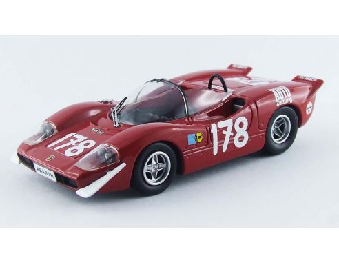 Best Model BT9507 ABARTH 2000 N.178 8th TARGA FLORIO 1969 BITTER-KELLENERS 1:43 Modellino