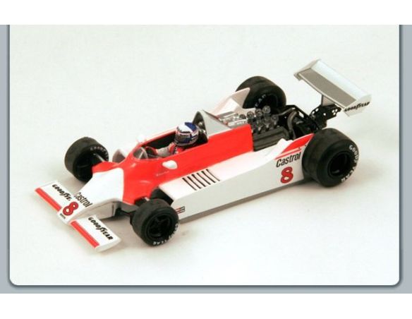 Spark Model S3098 MC LAREN M29 A.PROST 1980 N.8 6th ARGENTINA GP 1:43 Modellino