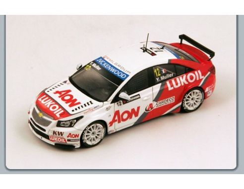 Spark Model S2452 CHEVROLET CRUZE 1.6T N.12 WTCC 2013 YVAN MULLER WORLD CHAMPION 1:43 Auto Competizione