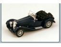 Spark Model S2124 JAGUAR SS100 ROADSTER 1938 BLUE 1:43 Auto d'Epoca