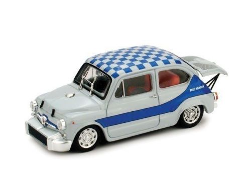 Brumm BM0380-02 FIAT ABARTH 1000 BERLINA CORSA GR.5 UFFICIALE 1968 LIVREA BLU 1:43 Modellino