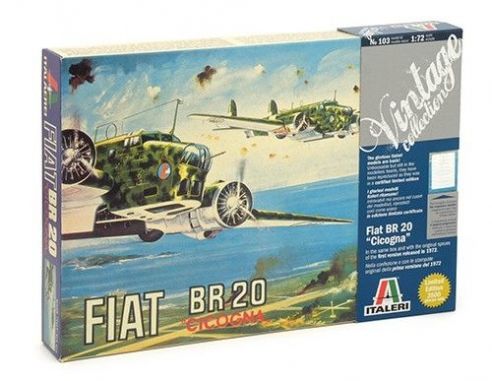 Italeri IT0103 BR20 CICOGNA KIT 1:72 Modellino