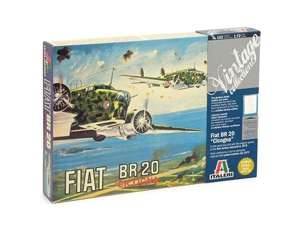 Italeri IT0103 BR20 CICOGNA KIT 1:72 Modellino