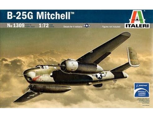 Italeri IT1309 B-25G MITCHELL KIT 1:72 Modellino
