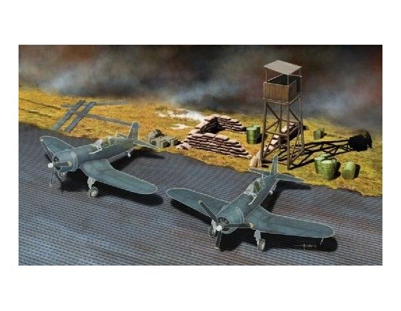 Italeri IT1327 PSP PIERCED STEEL PLANKING AND ACCESSOIRES KIT 1:72 Modellino