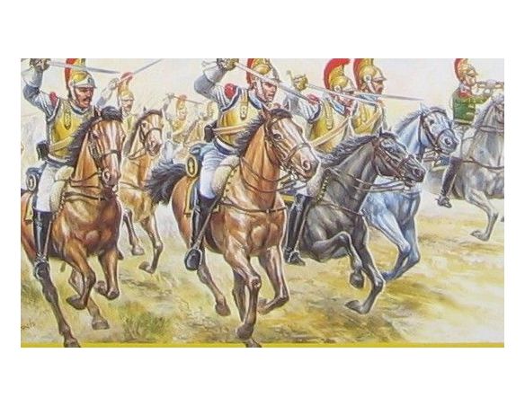 Italeri IT6003 CARABINIERS FRENCH CAVALRY KIT 1:72 Modellino