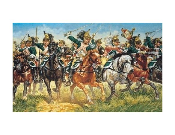 Italeri IT6015 FRENCH DRAGOONS CHEVALERIE KIT 1:72 Modellino