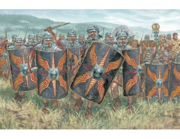 Italeri IT6047 CESAR'S WARS ROMAN INFANTRY KIT 1:72 Modellino