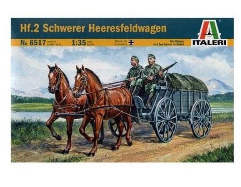 Italeri IT6517 HF.2 SCHWERER KIT 1:35 Modellino