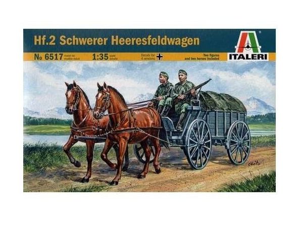 Italeri IT6517 HF.2 SCHWERER KIT 1:35 Modellino