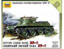 Zvezda Z6129 SOVIET TANK BT-5 KIT 1:100 Kit Mezzi Militari