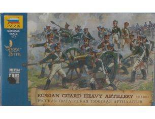 Zvezda Z8045 RUSSIAN HEAVY ARTILLERY KIT 1:72 Kit Figure Militari