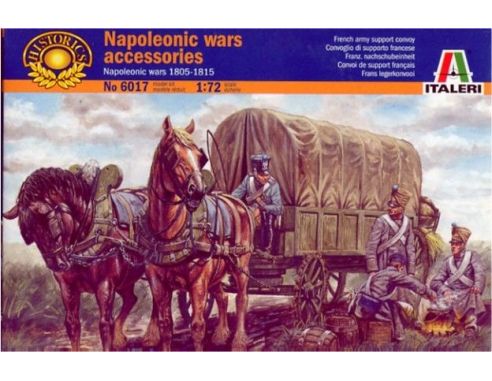 Italeri IT6017 NAPOLEONIC WARS ACCESSORIES KIT 1:72 Modellino