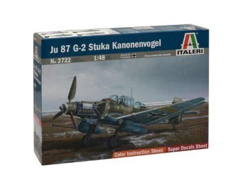 Italeri IT2722 JU 87 G-2 KANONENVOGEL KIT 1:48 Modellino